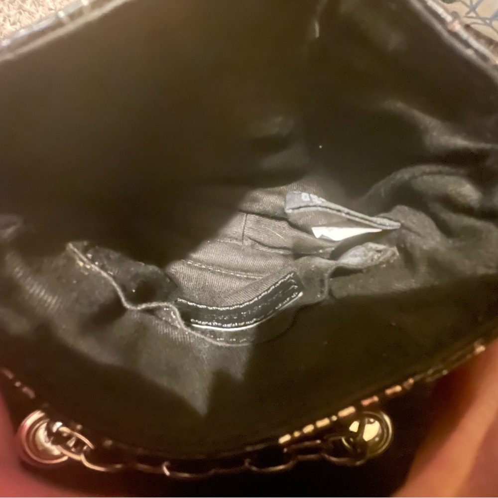 Banana Republic Python Leather Crossbody With Sil… - image 5